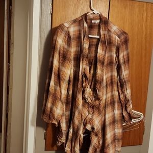 Maurices Plaid Cover up